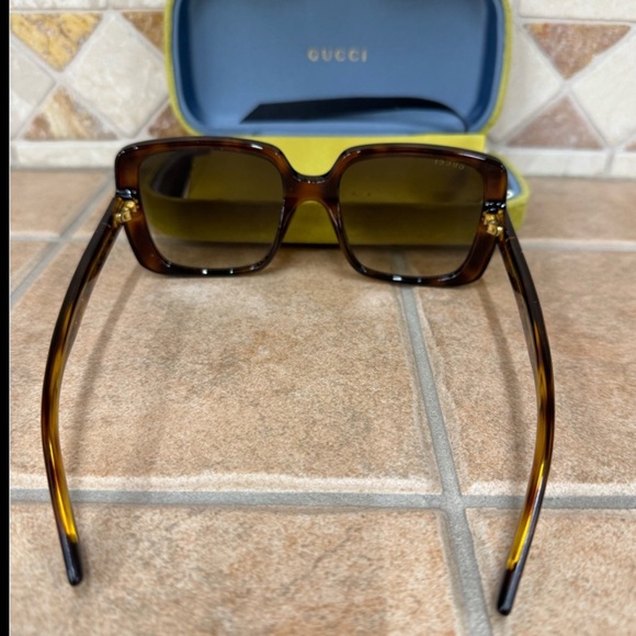 🆕✨Gucci GG0632S Havana Square Sunglasses ✨ - Picture 7 of 12